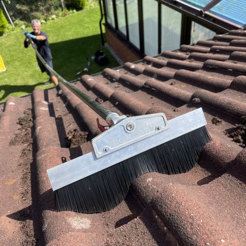 skyVac™ skyScraper Speedi Brushes & Head Roof Cleaning