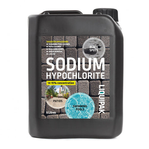 Liquipak Sodium Hypochlorite 14-15% 5 Litre
