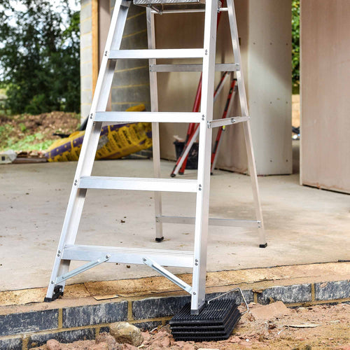LadderMat™ Rubber Leveller Mats Ladders & A-Frames