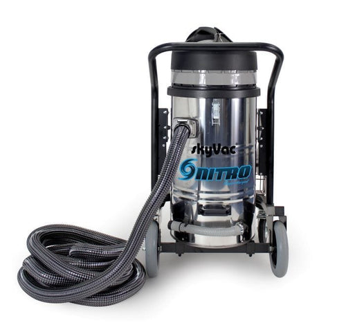 skyVac™ Nitro Bundle 6 Pole Gutter Cleaning