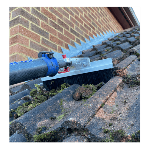 skyVac™ skyScraper Speedi Brushes & Head Roof Cleaning