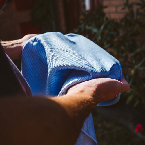 FaceLift® Fishscale Microfibre Cloth - Blue Cloths