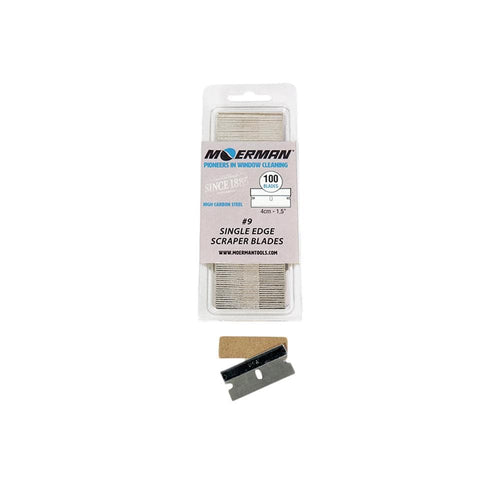 Moerman® Pocket Scraper Blades 1.5"/4cm Scrapers Pack of 100