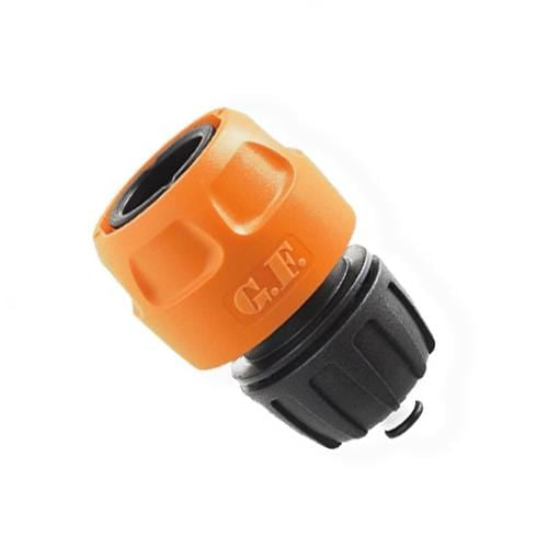 G.F. Hozelock Female to 1/2" Hose Connectors Hozelock Fittings Single / with AQUASTOP
