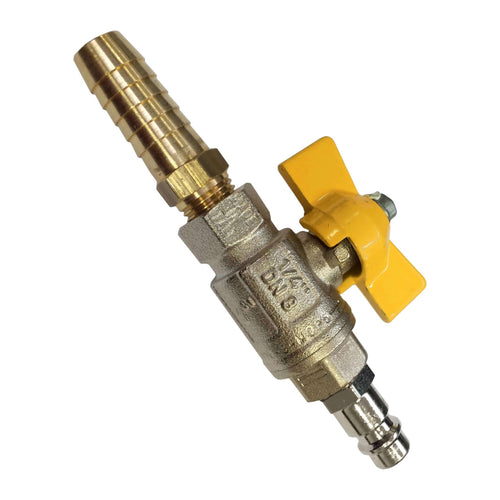 Series 26 Male Brass Tap to 1/2" Hose Tail Coupling Series 26 Fittings