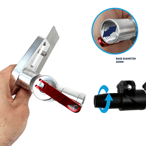 skyVac™ skyScraper Head & Blades Roof Cleaning
