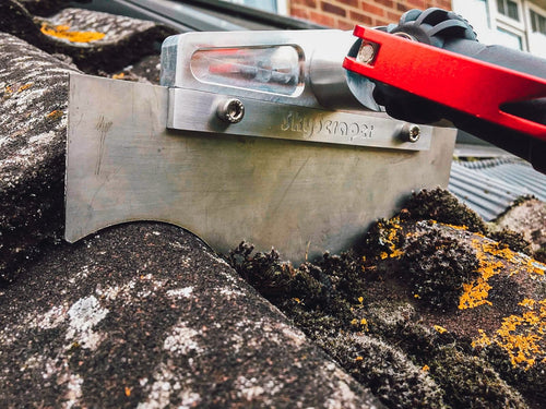 skyVac™ skyScraper Head & Blades Roof Cleaning