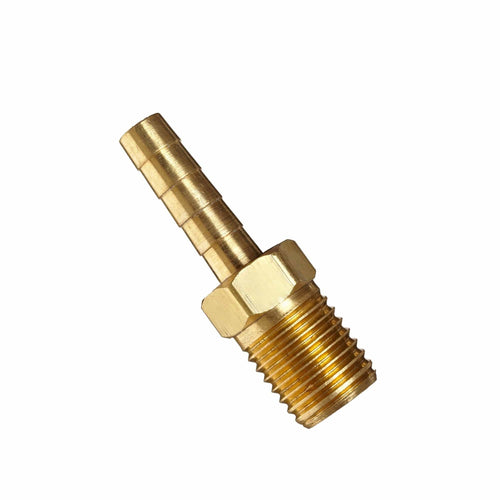 Brass Hose Tail Threaded Connectors Hose Accessories 6mm