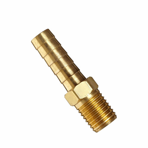 Brass Hose Tail Threaded Connectors Hose Accessories 8mm