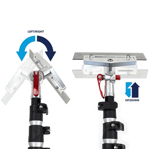 skyVac™ skyScraper Head & Blades Roof Cleaning