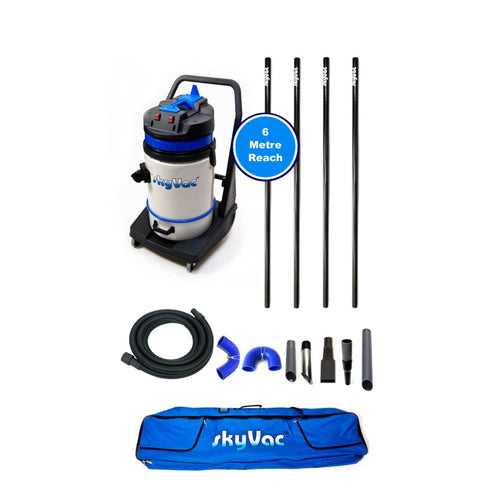 skyVac™ Commercial 75 System Gutter Cleaning 4 POLE 20ft