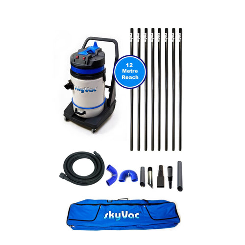 skyVac™ Commercial 75 System Gutter Cleaning 8 POLE 40ft