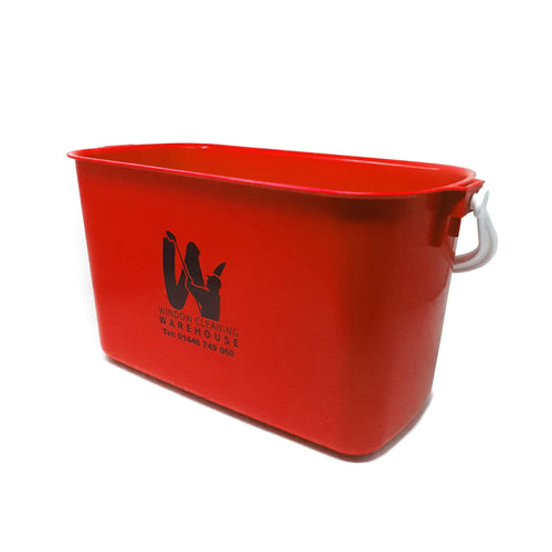 WCW Printed Bucket - 9L Buckets Red