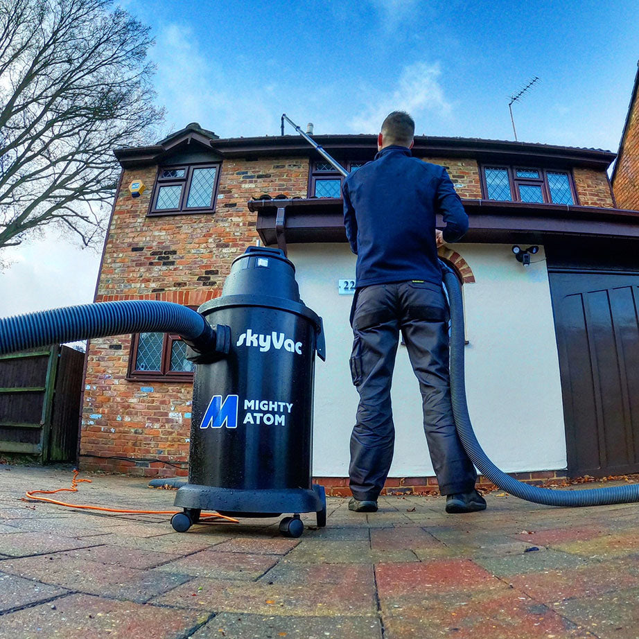 SkyVac Gutter Cleaning System
