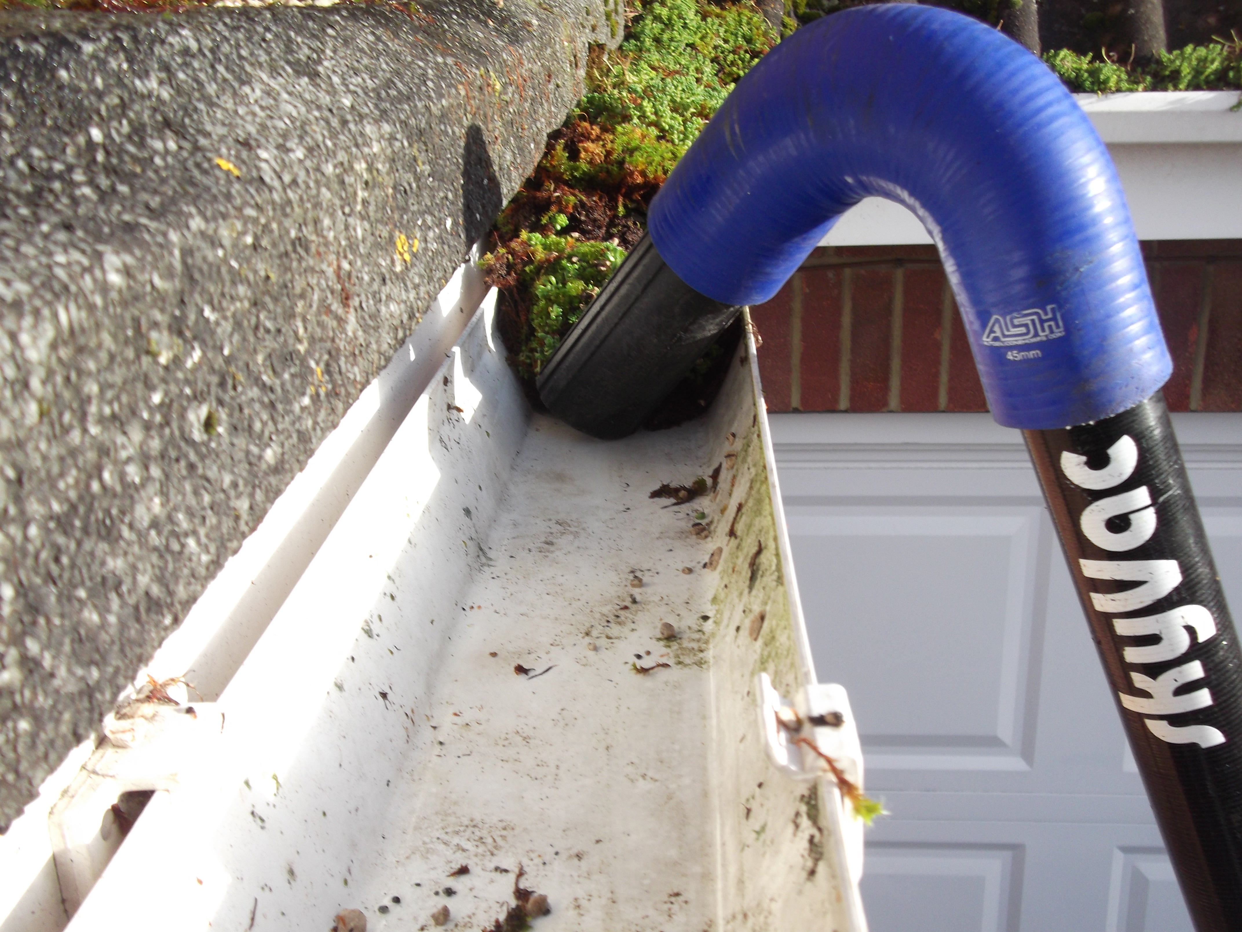 Gutter Cleaning Vacuum System