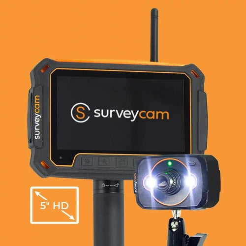 skyVac™ SurveyCam Recordable Camera System Gutter Cleaning