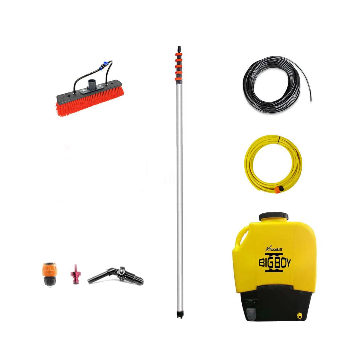 FaceLift® Backpack & Renegade Kit Window Cleaning Kit Window