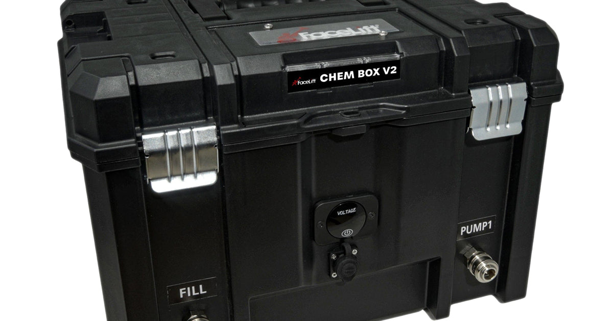 FaceLift® Chemical Pump Box | Battery Boxes - Window Cleaning Warehouse Ltd