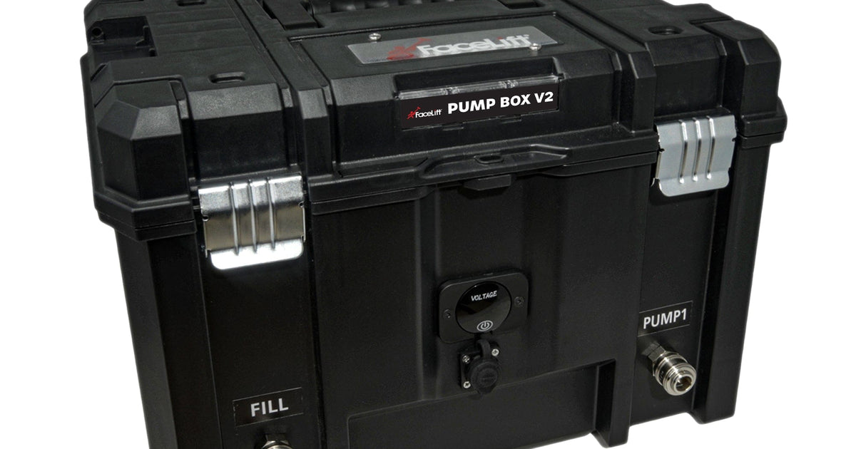 FaceLift® Portable Pump Box | Battery Boxes - Window Cleaning Warehouse Ltd
