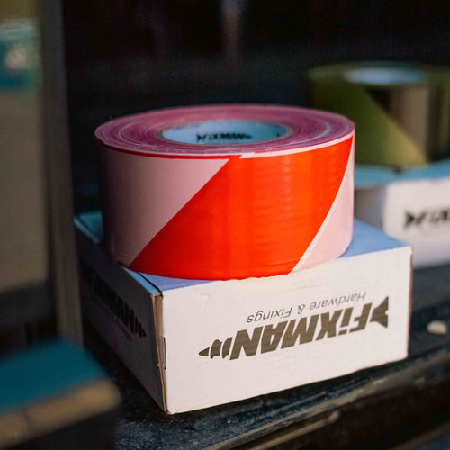 Zebra Safety Barrier Tape Hazard Signs