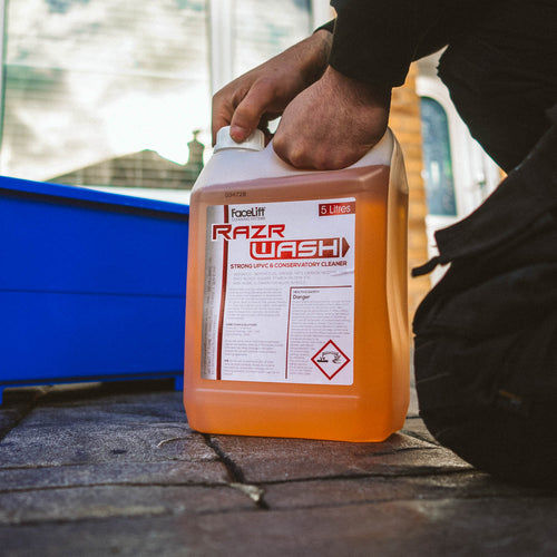 FaceLift® RazrWash uPVC Cleaner Soap 5 Litre Twin Pack