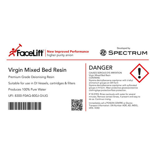 FaceLift® Premium Resin MB115 - 25 Litre Resin and Vessels