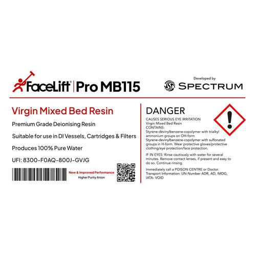 FaceLift® Premium Resin MB115 - 25 Litre Resin and Vessels