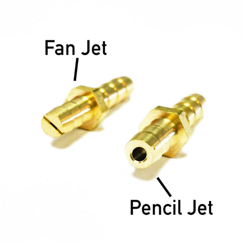 Brass Fan Jet - 5mm Hosetail Brush Accessories