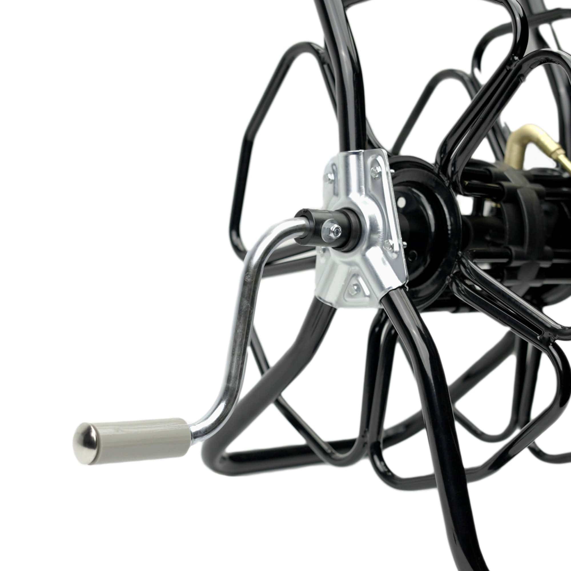 Window Cleaning Steel Stand Hose Reel Freestanding Hose Reel