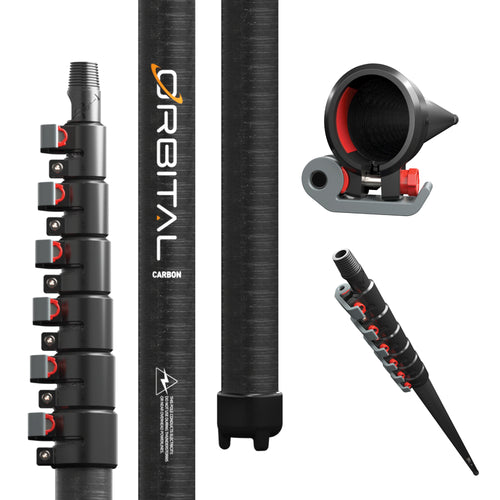 FaceLift® Orbital Carbon Water Fed Poles