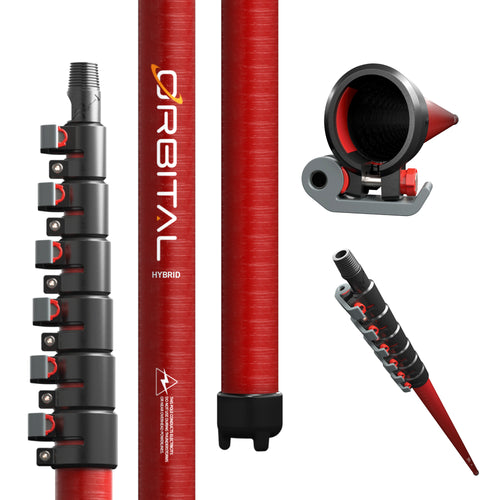 FaceLift® Orbital Hybrid Water Fed Poles