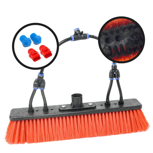 FaceLift® Phoenix Brush - 14" Brush Heads 4 Jets / Euro Screw Thread