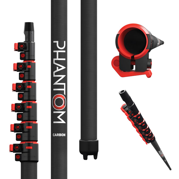 FaceLift Phantom Carbon Pole | Window Cleaning Pole - Window Cleaning  Warehouse Ltd