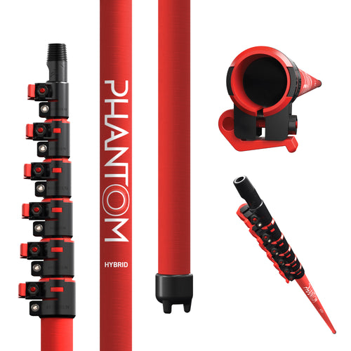 FaceLift® Phantom Hybrid Water Fed Poles