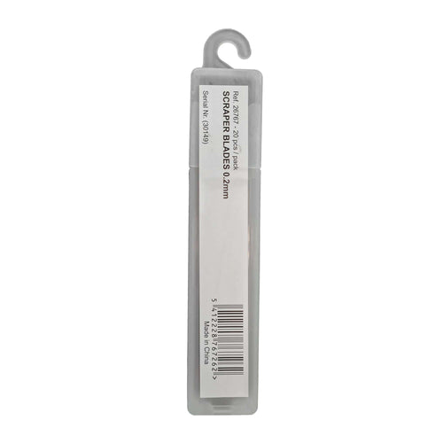 Moerman® ProClean Scraper Blades 4"/10cm - Pack of 20 Scrapers