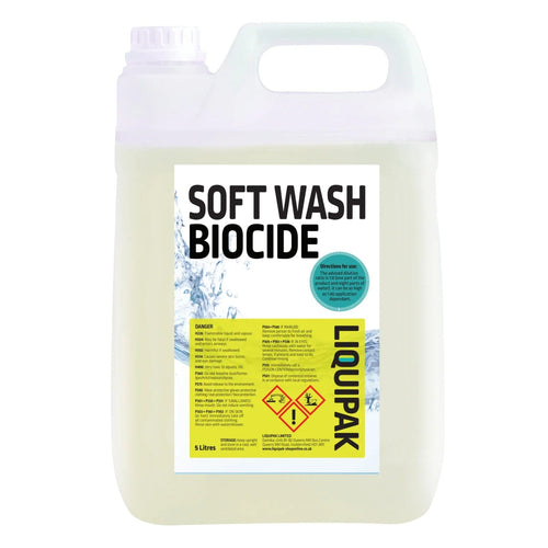Liquipak Softwash Biocide Cleaning Solution 5 Litre