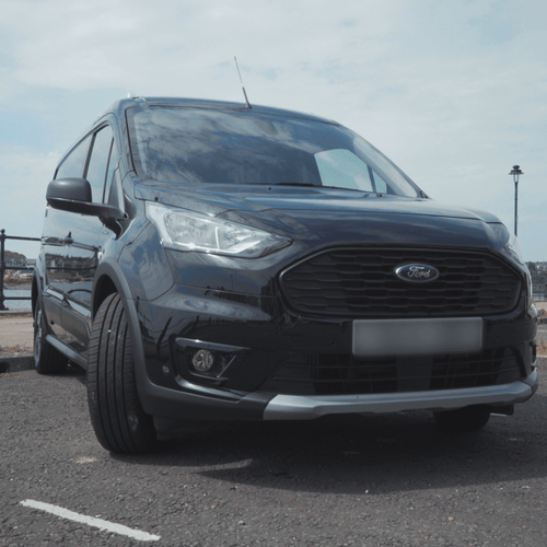 Window Cleaning Van Vehicles Ford Transit Connect With Compact 325 Starter Kit + SkyVac Atom Sonic 6 Pole System