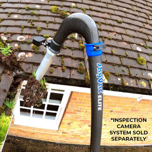 skyVac™ Nitro Bundle 6 Pole Gutter Cleaning