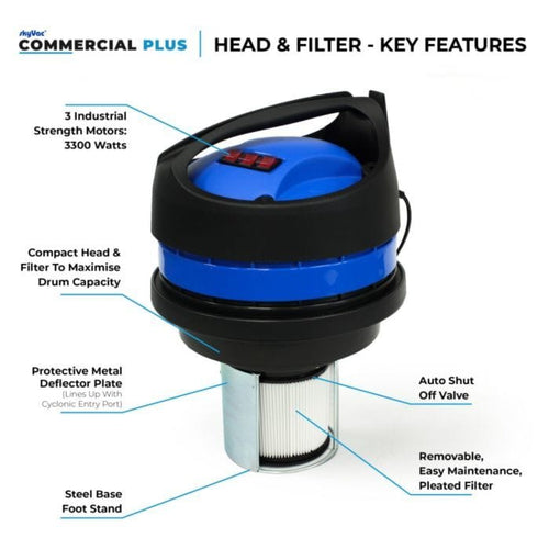 skyVac™ Commercial 75 Plus - Vacuum Only Gutter Cleaning