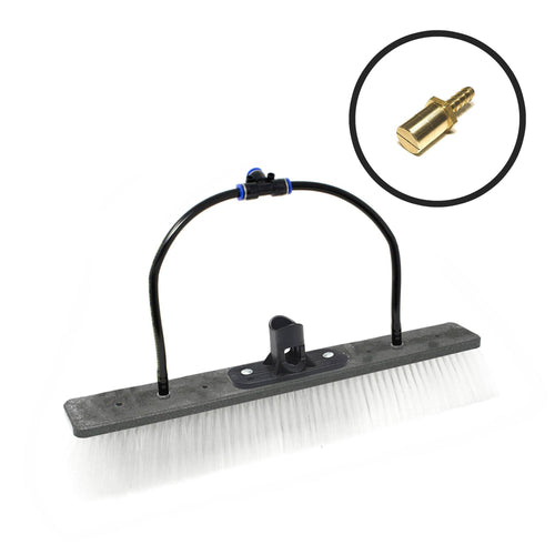 FaceLift® Phantom DuPont® Dual Trim Brush - 16" Brush Heads 2 Fan Jets / Phantom Precision Clip