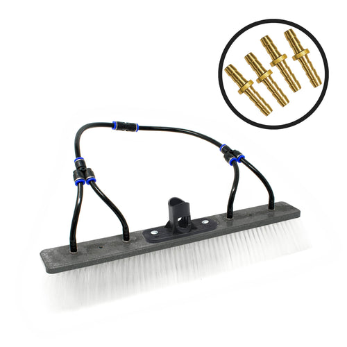 FaceLift® Phantom DuPont® Dual Trim Brush - 16" Brush Heads 4 Pencil Jets / Phantom Precision Clip