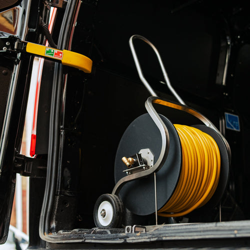 Pure Freedom Professional Wheeled Hose Reels - Stainless Steel Hose Reels