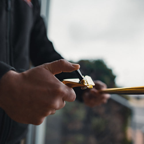 Ettore® QR Brass Handle Squeegee Handles