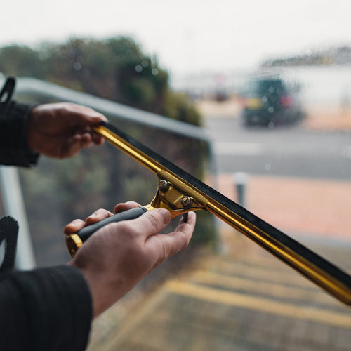 Ettore® QR Brass Handle Squeegee Handles
