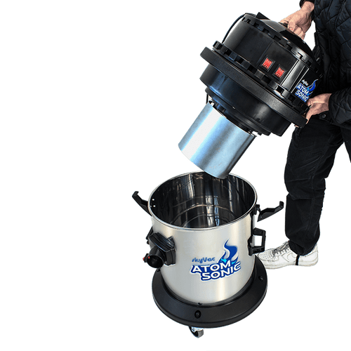 skyVac™ Atom Sonic Bundle Gutter Cleaning