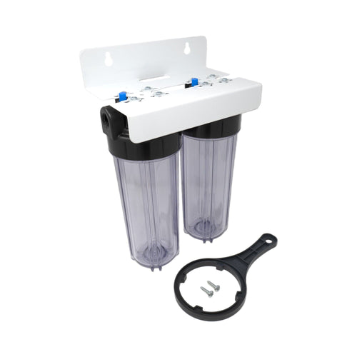 Double Filter Housing & Bracket