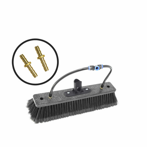 FAB Brush - Flocked and Black - 12''/30cm Brush Heads Phantom Precision Clip