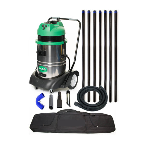 GutterSucker™ Pro System Gutter Cleaning 7 Pole - 35ft