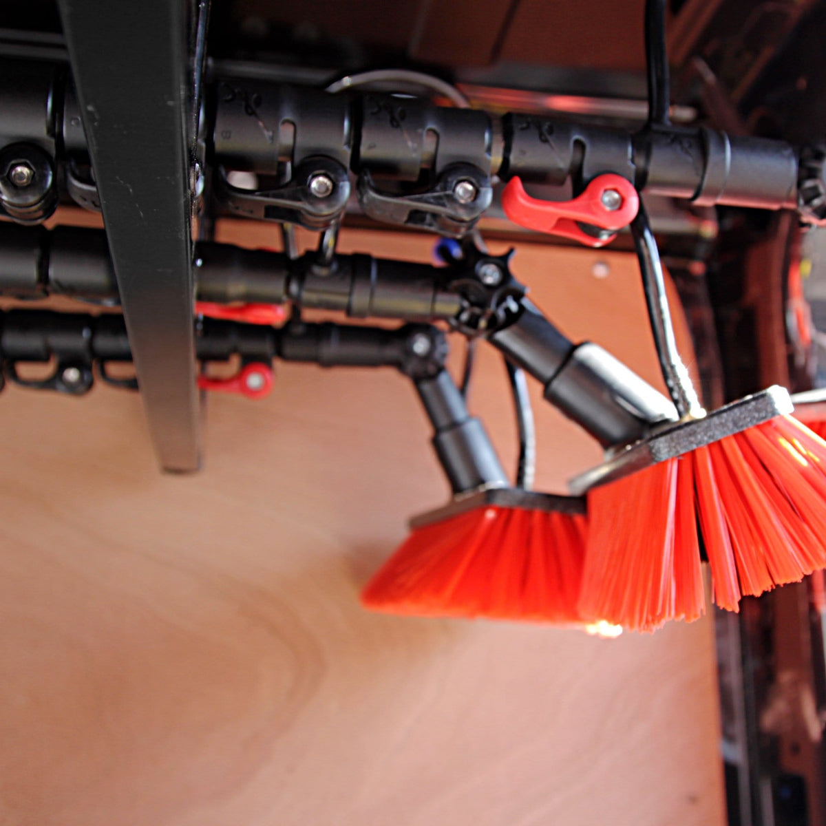 Window Cleaner Rack FaceLift® Van Pole Racking | Window Cleaning Equipment - Window ...