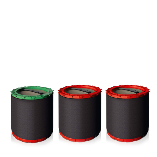 nLite HydroPower™ DI ULTRA Resin Packs Resin and Vessels Pack of 3 for Ultra L/LC